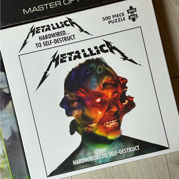 METALLICA ALBUM COVER PUZZLES! - Picture 5 of 8